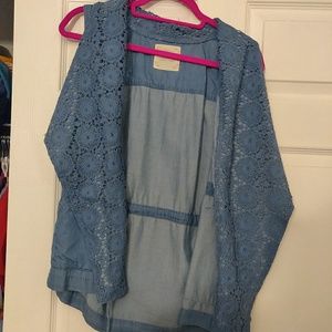 Denim vest